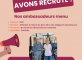  Bonne nouvelle ! Le poste d’Ambassadeur du Menu est pourvu ! ? Résidence Nouvelle Orléans Toulouse